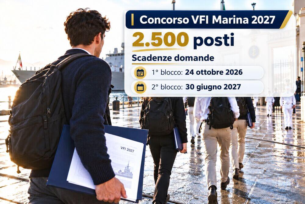 VFI Marina Militare 2027: bando 2.500 posti con Terza Media! marina-militare-vfi-2027
