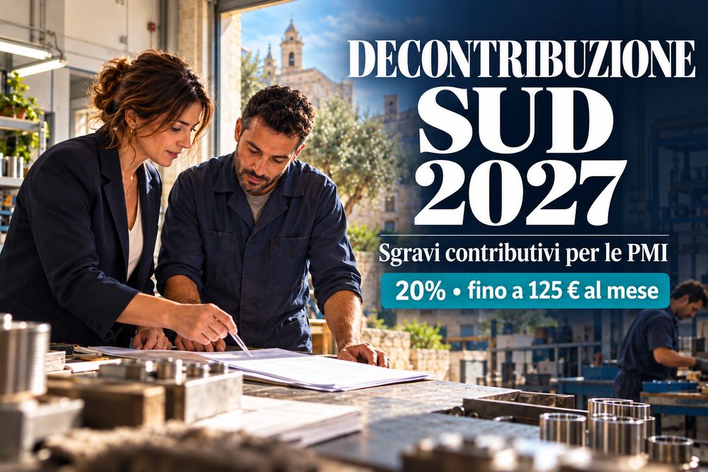 Decontribuzione Sud 2027: quali sono le novità? decontribuzione-sud